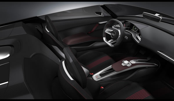 Audi e-tron Spyder concept 2010 interior
